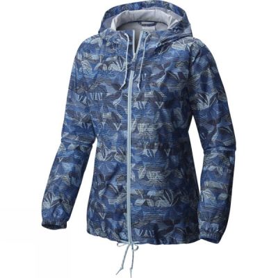 Cortavientos Columbia Flash Forward Printed Mujer Azules - Chile KXM805647